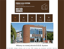 Tablet Screenshot of dodsystem.pl